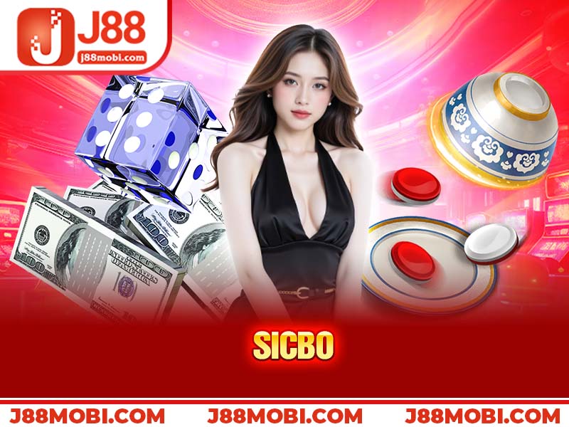 Sicbo là một trong những trò chơi Casino trực tuyến phổ biến hàng đầu tại J88